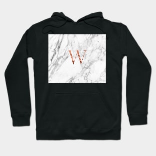 Monogram rose marble W Hoodie